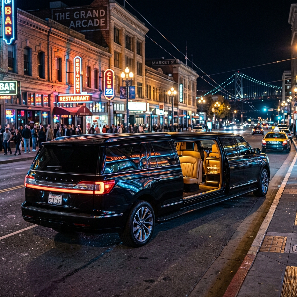 Birthday Limousine and Night Out Limo Black